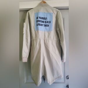 Zara Man “Be Yourself” Anorak Jacket